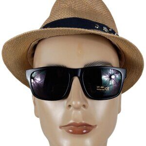 SHARKEYES BLACK RECTANGULAR  SUNGLASSES  NSPORT2